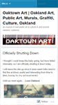 Mobile Screenshot of oaktownart.com